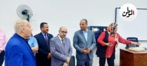 وكيل وزارة الصحة بأسيوط يرافق دكتور على مهران خلال جولته